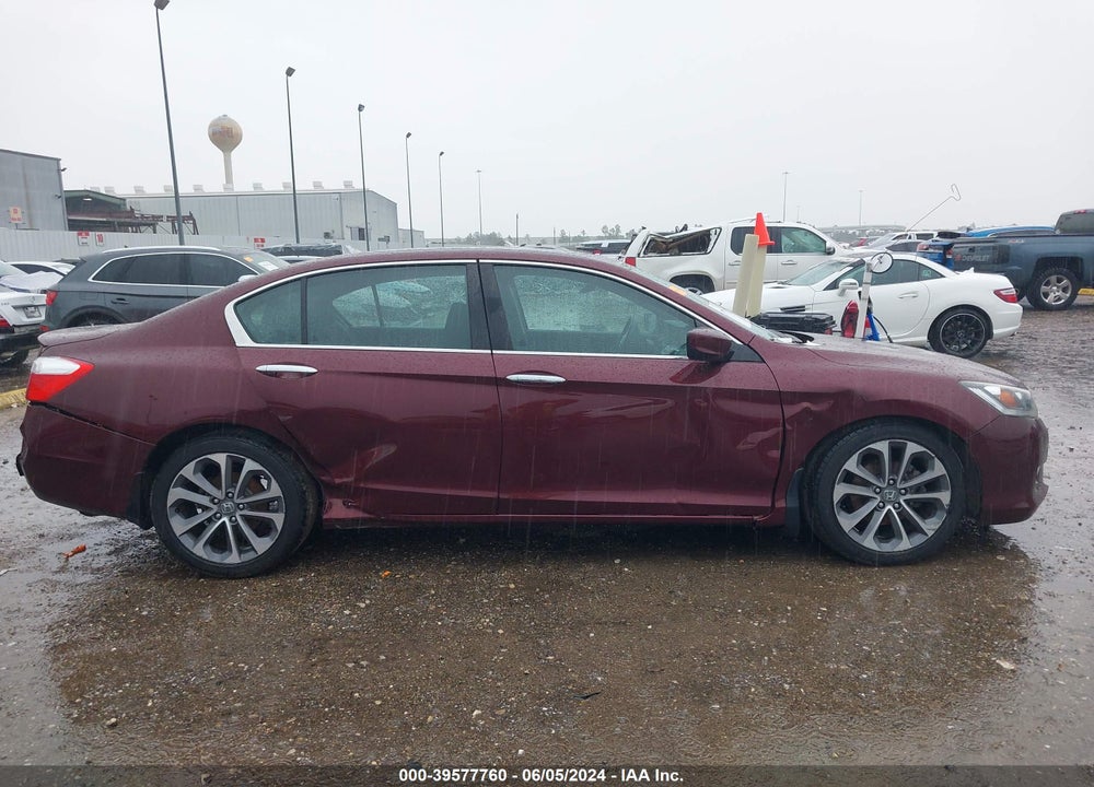2014 HONDA ACCORD SPORT VIN: 1HGCR2F52EA251865