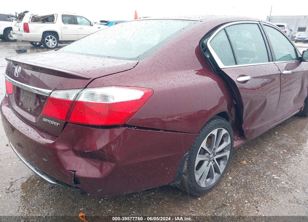 2014 HONDA ACCORD SPORT VIN: 1HGCR2F52EA251865