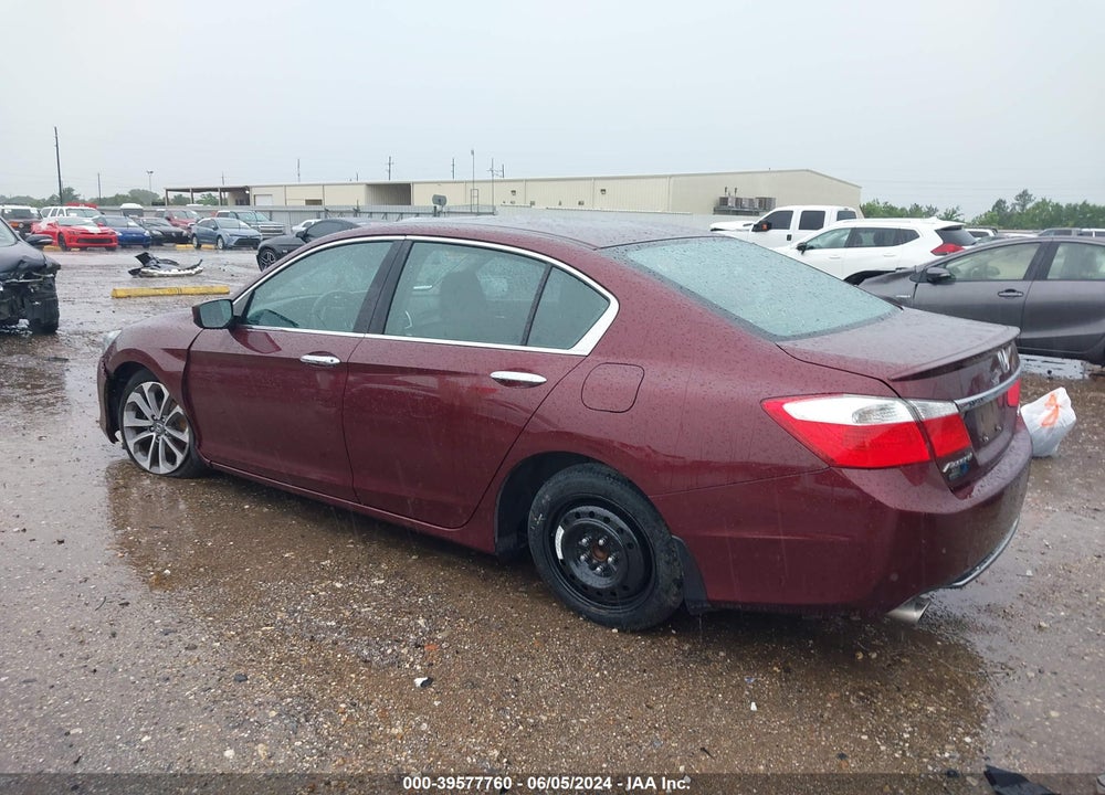 2014 HONDA ACCORD SPORT VIN: 1HGCR2F52EA251865