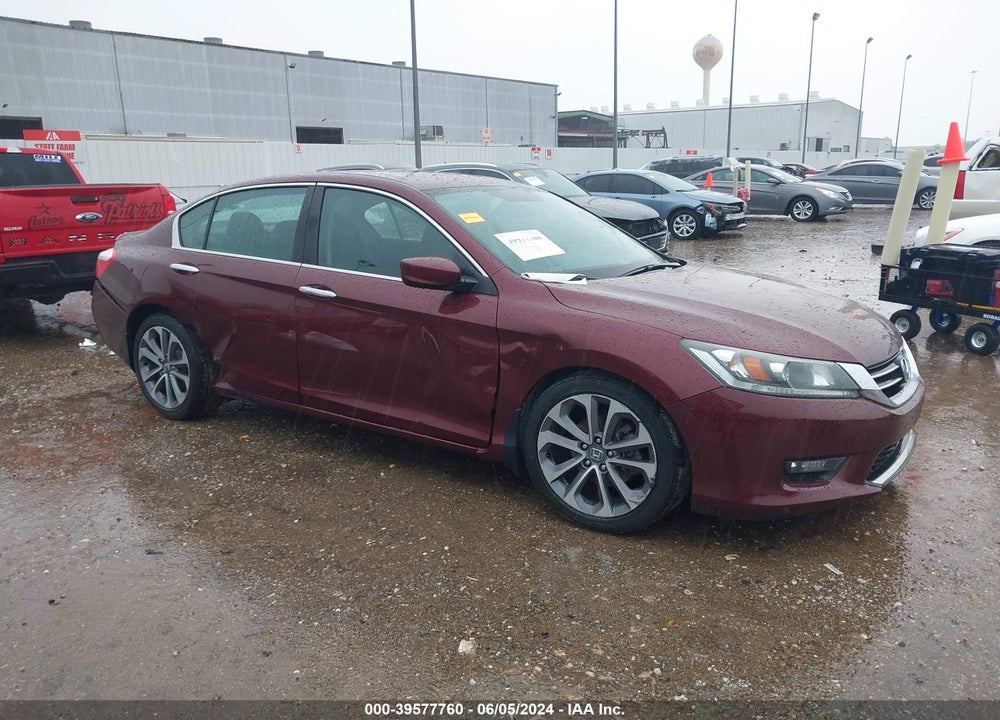 2014 HONDA ACCORD SPORT VIN: 1HGCR2F52EA251865