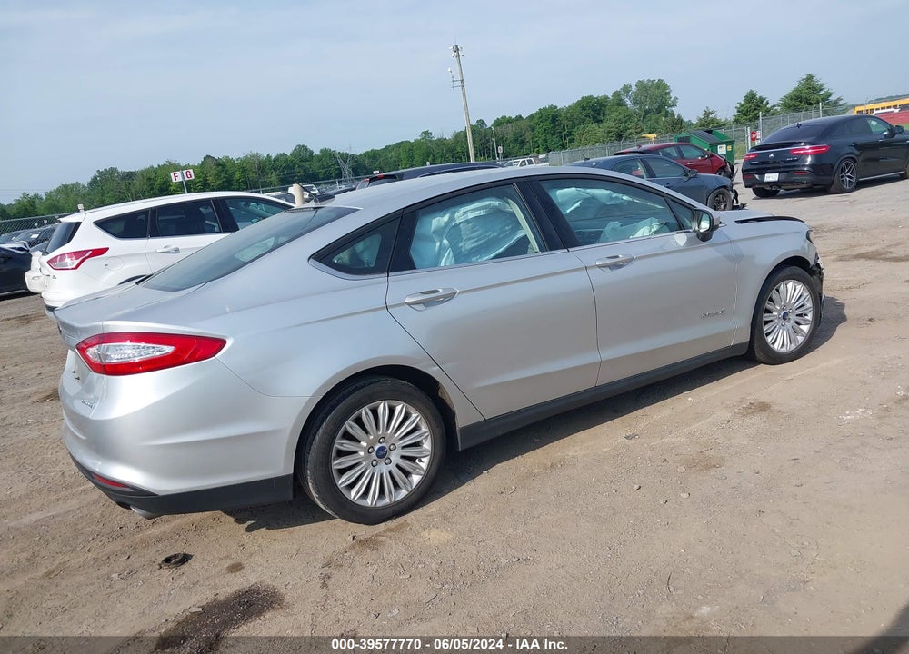 2014 FORD FUSION HYBRID S VIN: 3FA6P0UU7ER382530