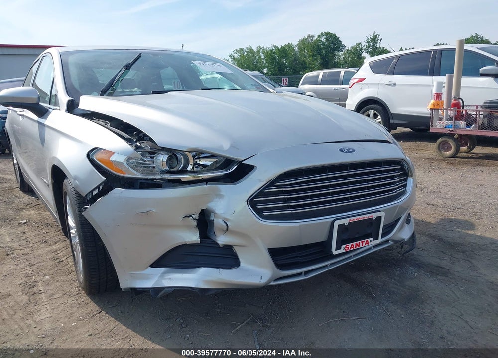 2014 FORD FUSION HYBRID S VIN: 3FA6P0UU7ER382530