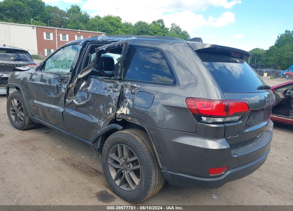 2016 JEEP GRAND CHEROKEE 75TH ANNIVERSARY VIN: 1C4RJFAG8GC366235
