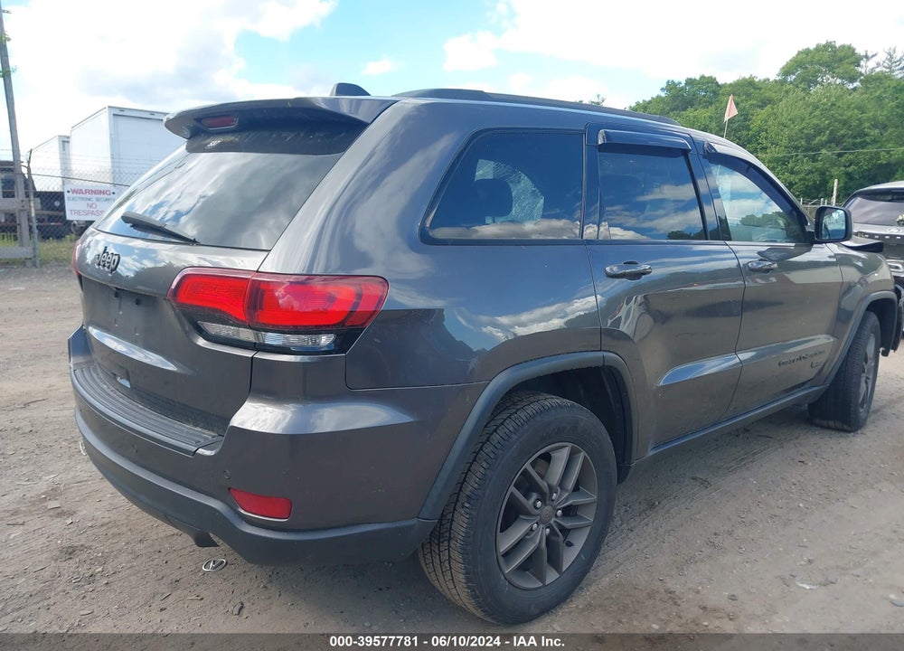 2016 JEEP GRAND CHEROKEE 75TH ANNIVERSARY VIN: 1C4RJFAG8GC366235