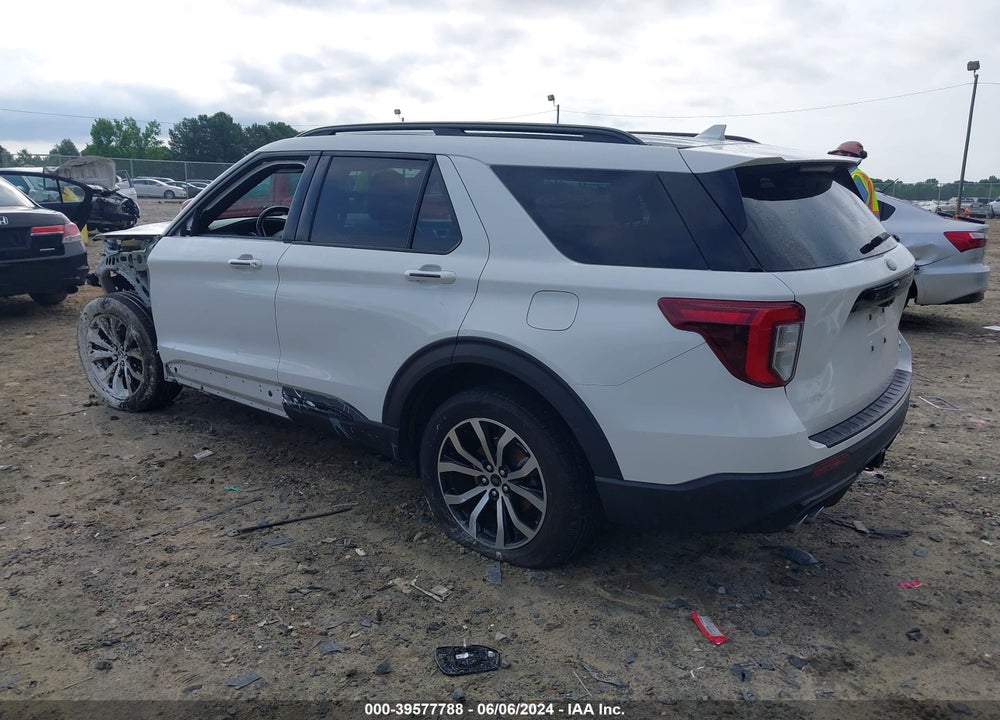 2020 FORD EXPLORER ST VIN: 1FM5K8GC4LGA68114