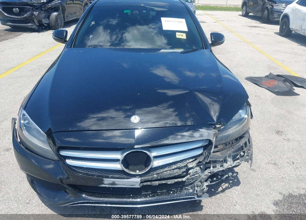 2016 MERCEDES-BENZ C 300 VIN: WDDWF4JB1GR167222