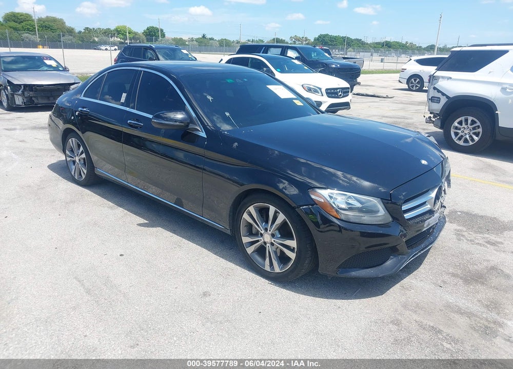 2016 MERCEDES-BENZ C 300 VIN: WDDWF4JB1GR167222