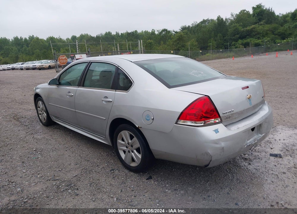 2011 CHEVROLET IMPALA LS VIN: 2G1WF5EK5B1261737