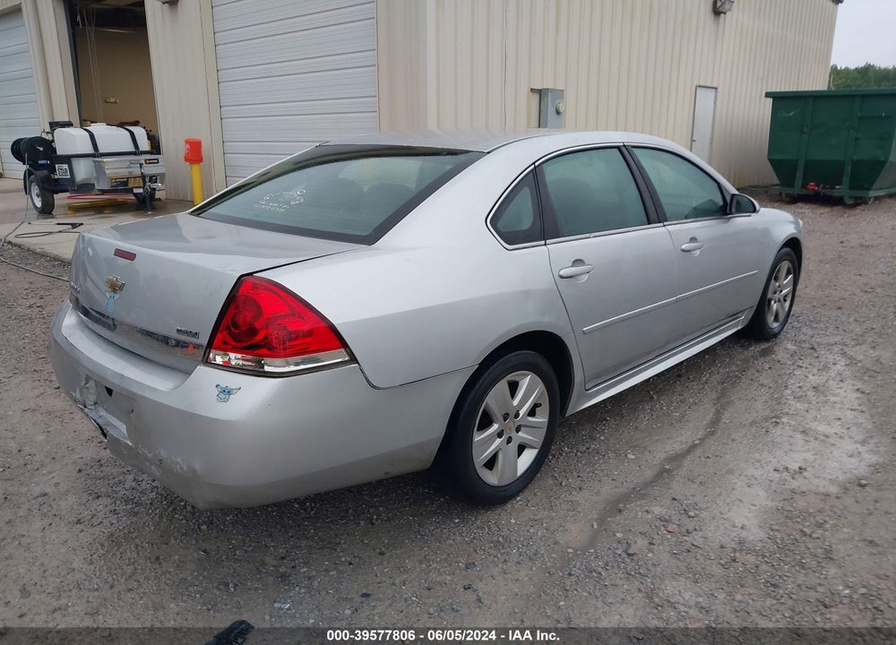 2011 CHEVROLET IMPALA LS VIN: 2G1WF5EK5B1261737