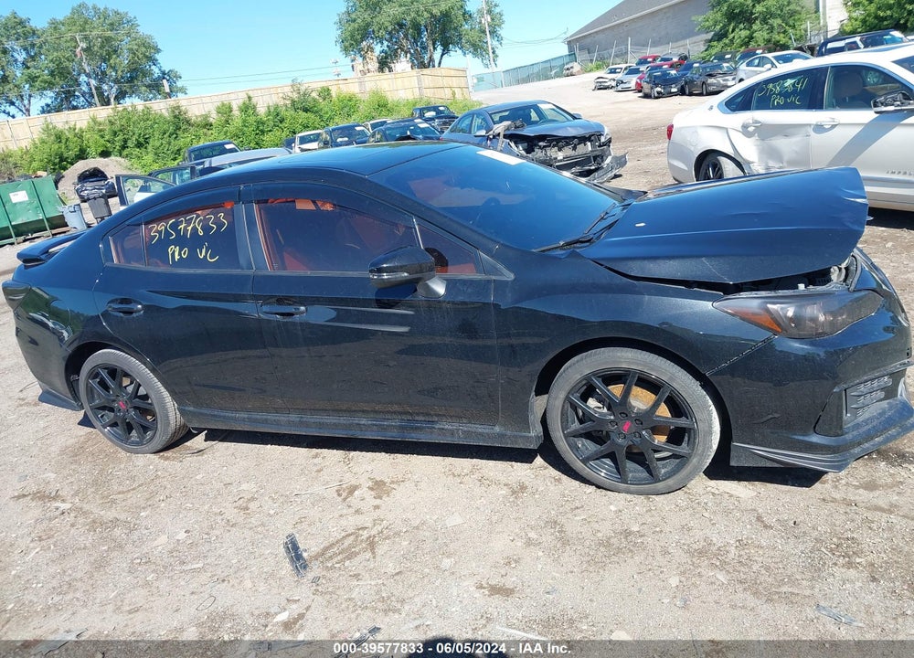 2022 SUBARU IMPREZA SPORT VIN: 4S3GKAM62N3606354