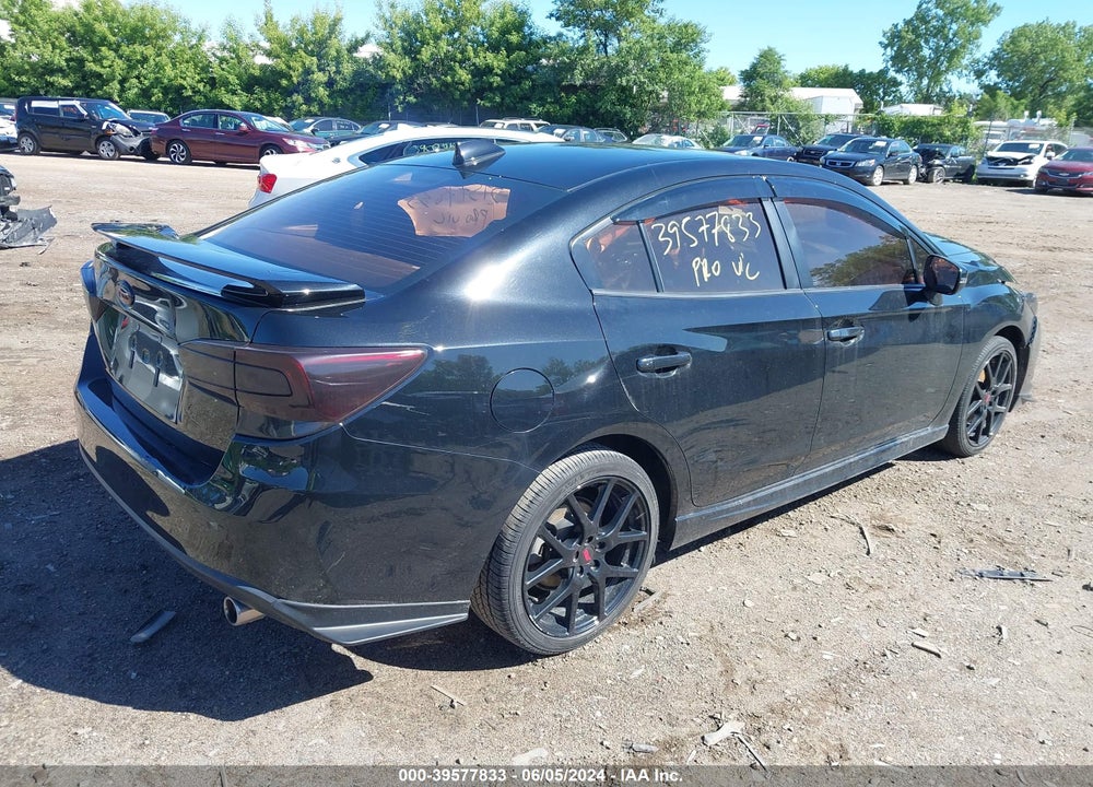 2022 SUBARU IMPREZA SPORT VIN: 4S3GKAM62N3606354