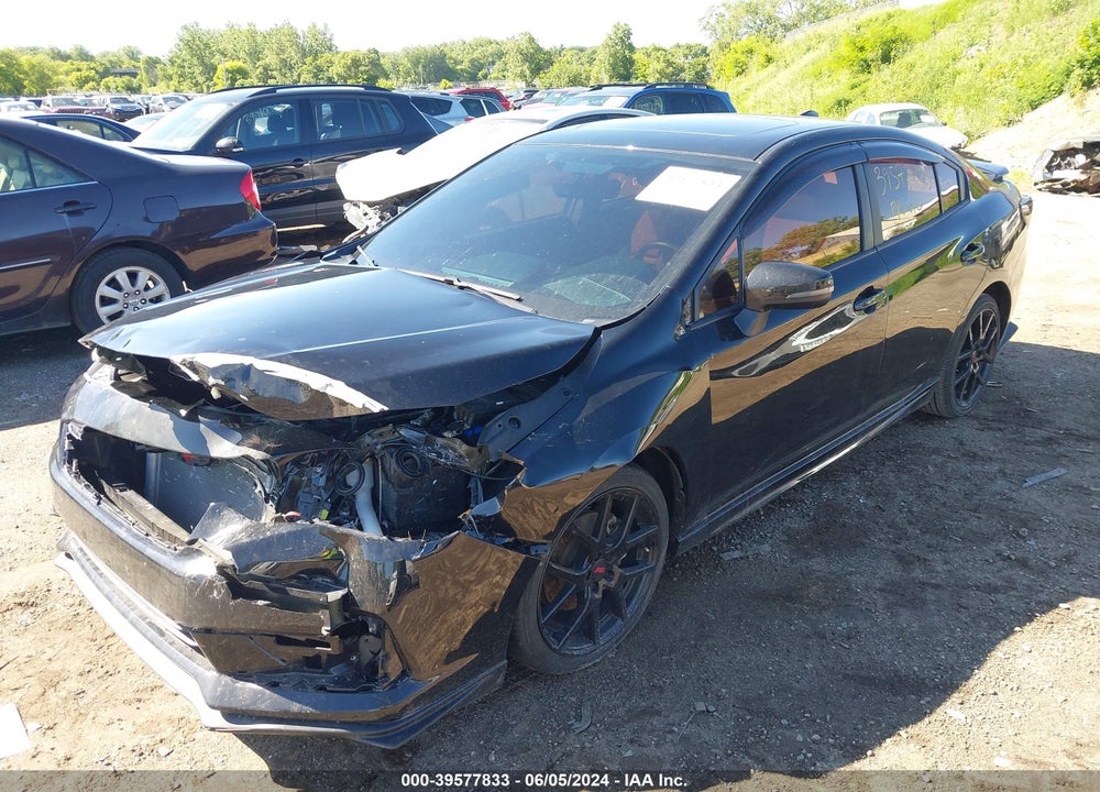 2022 SUBARU IMPREZA SPORT VIN: 4S3GKAM62N3606354
