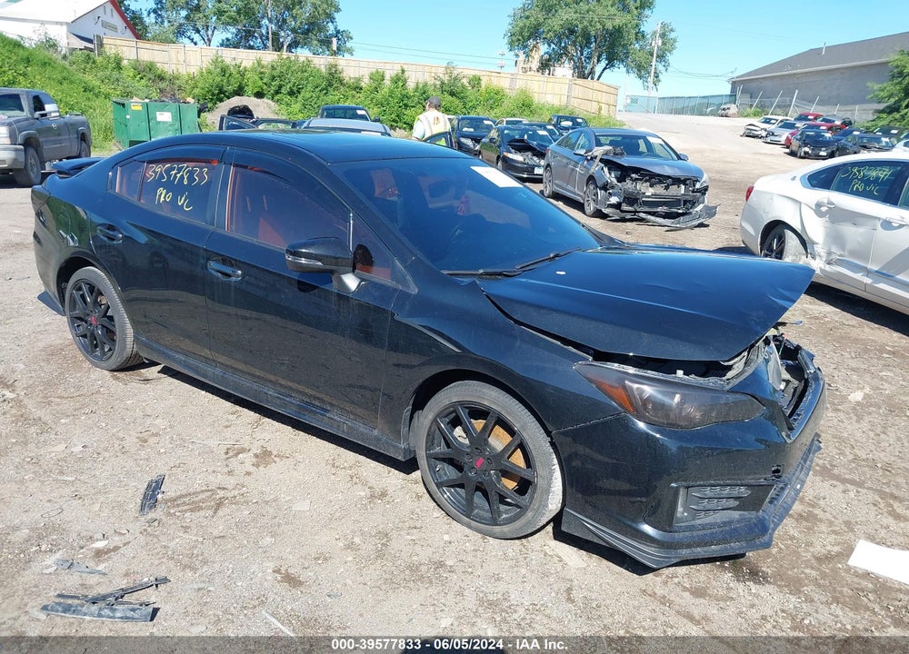 2022 SUBARU IMPREZA SPORT VIN: 4S3GKAM62N3606354