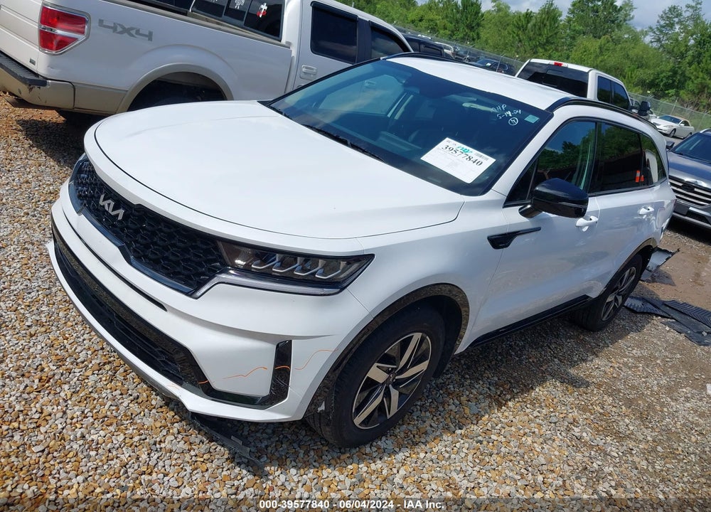 2022 KIA SORENTO S VIN: 5XYRL4LC8NG147633