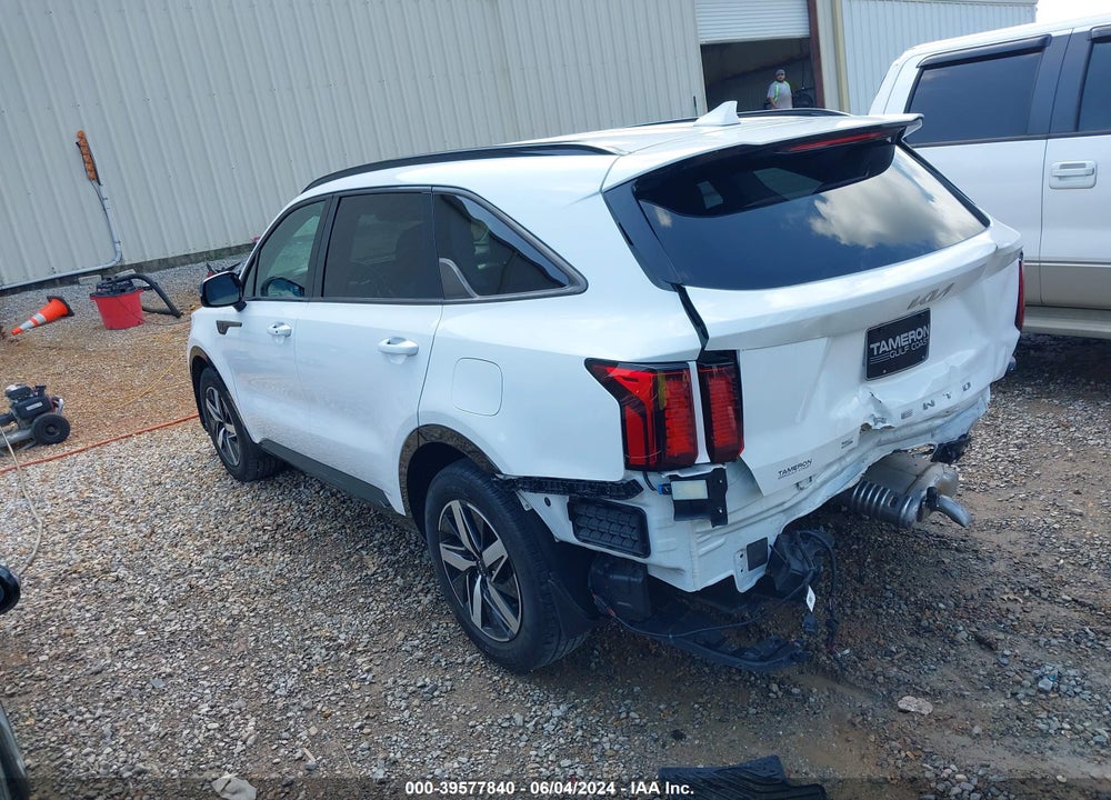 2022 KIA SORENTO S VIN: 5XYRL4LC8NG147633