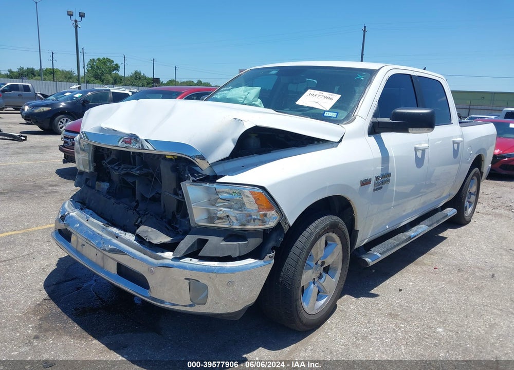 2019 RAM 1500 CLASSIC LONE STAR 4X2 5'7 BOX VIN: 1C6RR6LT0KS529503