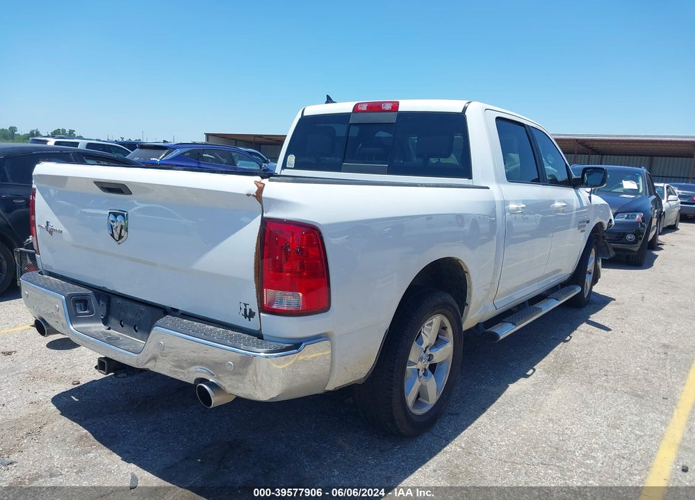 2019 RAM 1500 CLASSIC LONE STAR 4X2 5'7 BOX VIN: 1C6RR6LT0KS529503