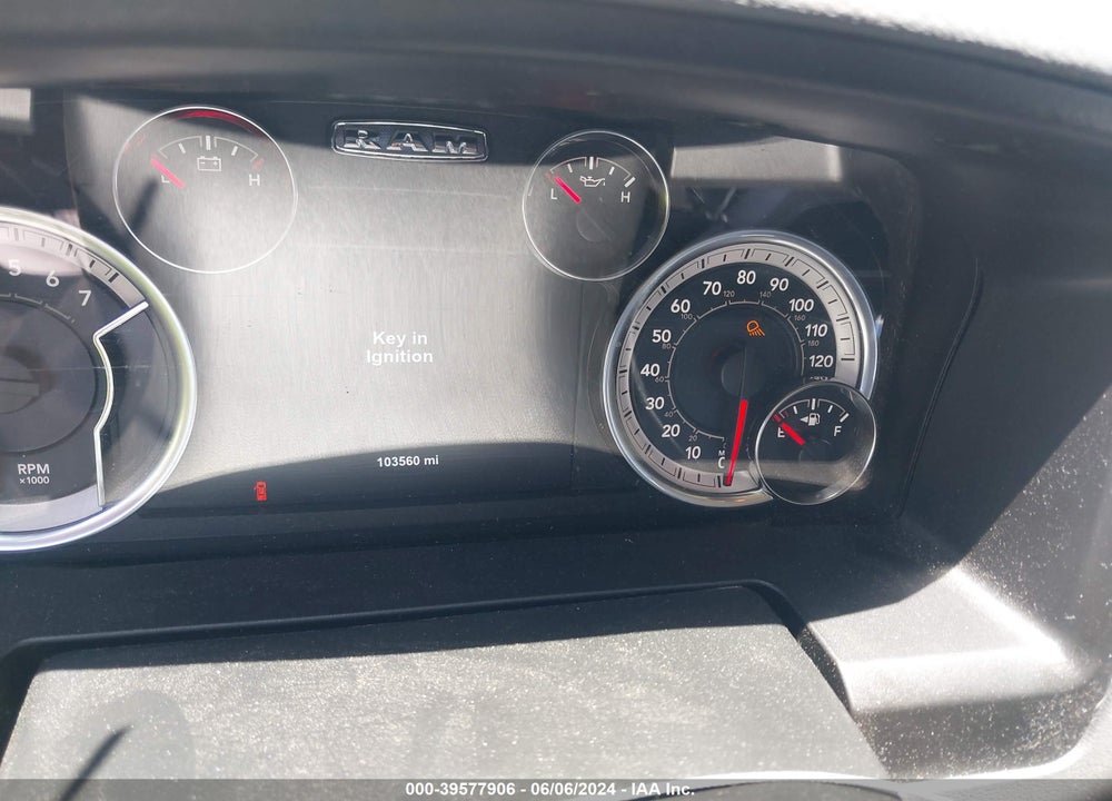 2019 RAM 1500 CLASSIC LONE STAR 4X2 5'7 BOX VIN: 1C6RR6LT0KS529503