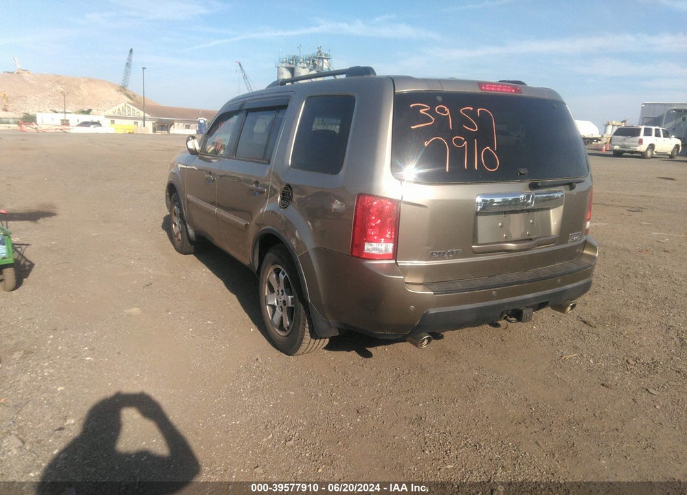 2009 HONDA PILOT TOURING VIN: 5FNYF48959B006094
