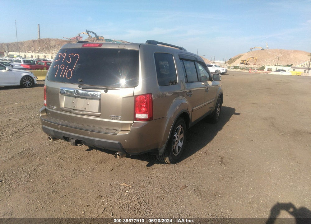 2009 HONDA PILOT TOURING VIN: 5FNYF48959B006094
