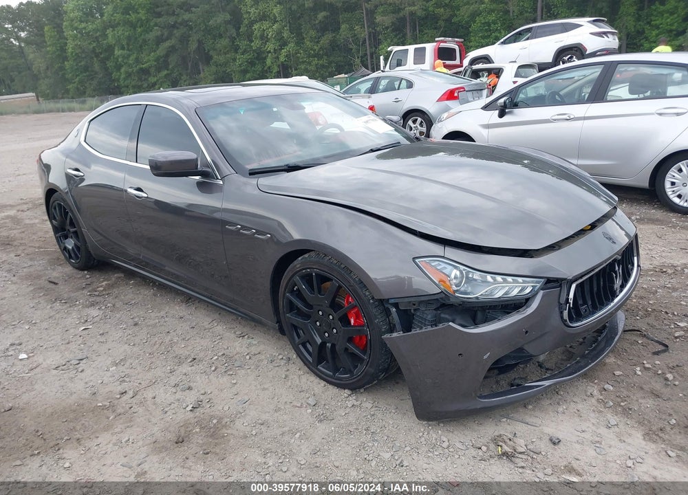 2015 MASERATI GHIBLI S Q4 VIN: ZAM57RTA2F1136722
