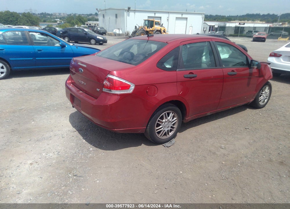 2010 FORD FOCUS SE VIN: 1FAHP3FN3AW298292