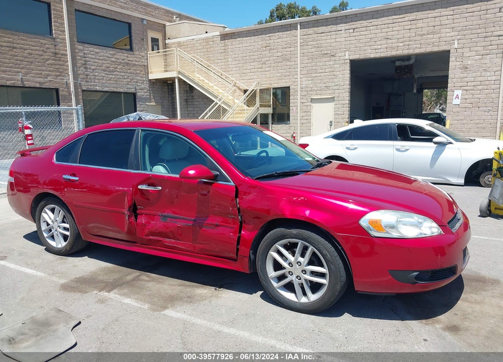 2013 CHEVROLET IMPALA LTZ VIN: 2G1WC5E33D1169515