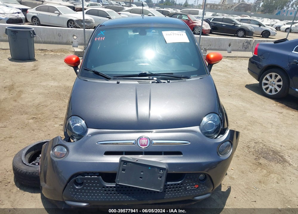 2017 FIAT 500E BATTERY ELECTRIC VIN: 3C3CFFGE5HT580090