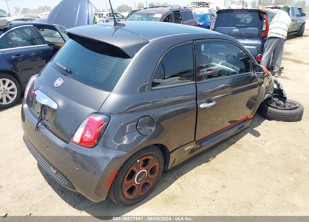 2017 FIAT 500E BATTERY ELECTRIC VIN: 3C3CFFGE5HT580090