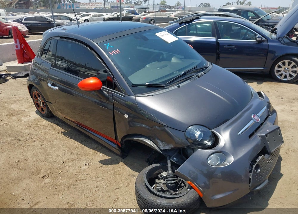 2017 FIAT 500E BATTERY ELECTRIC VIN: 3C3CFFGE5HT580090