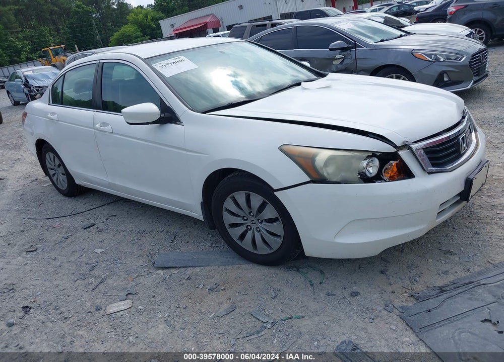 2008 HONDA ACCORD 2.4 LX VIN: 1HGCP26338A129895