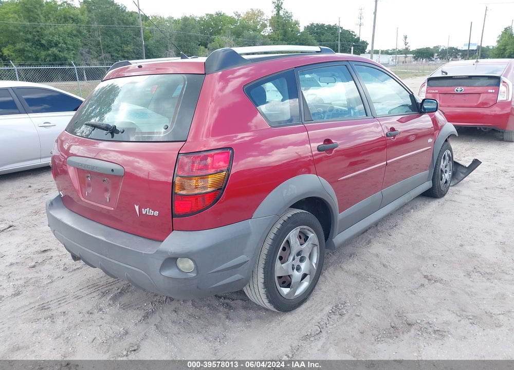 2005 PONTIAC VIBE VIN: 5Y2SL63815Z471100