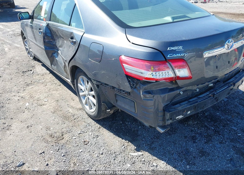 2011 TOYOTA CAMRY XLE V6 VIN: 4T1BK3EK7BU629941