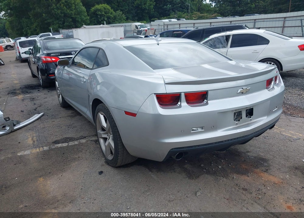 2012 CHEVROLET CAMARO 2LT VIN: 2G1FC1E35C9103038