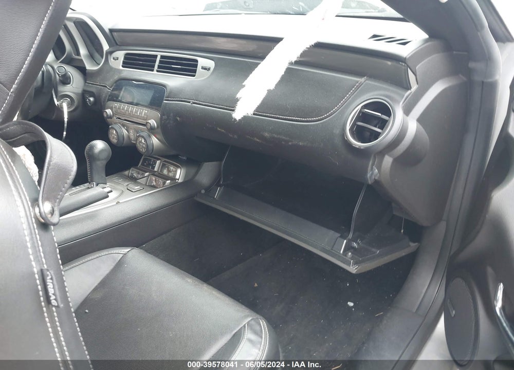 2012 CHEVROLET CAMARO 2LT VIN: 2G1FC1E35C9103038