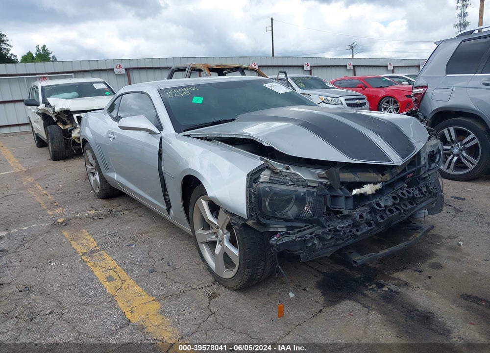2012 CHEVROLET CAMARO 2LT VIN: 2G1FC1E35C9103038