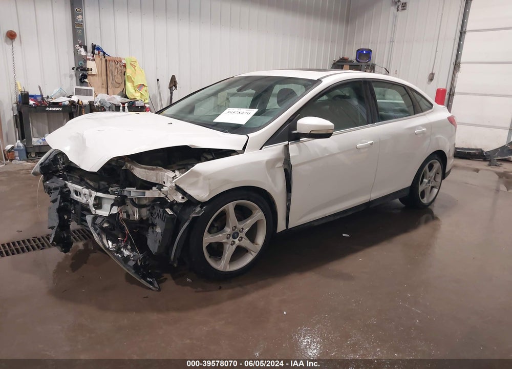 2012 FORD FOCUS TITANIUM VIN: 1FAHP3J28CL466641