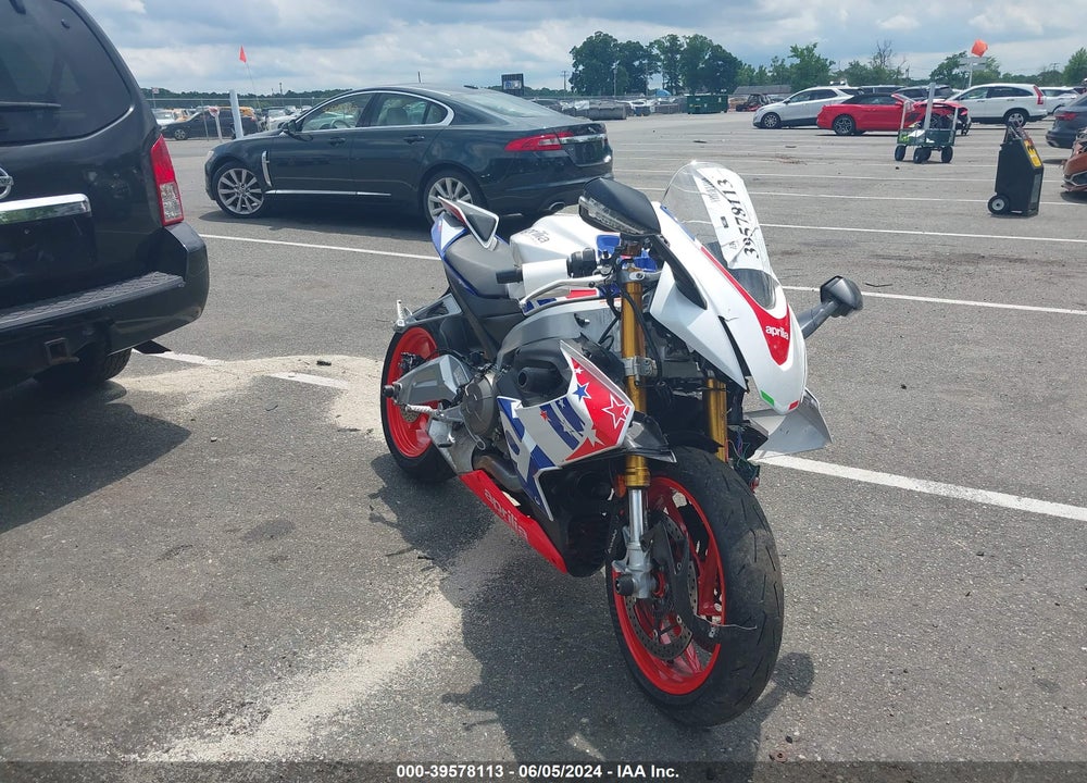 2022 APRILIA RS 660 FACTORY LIMITED EDITION VIN: ZD4KSUP08NS000313