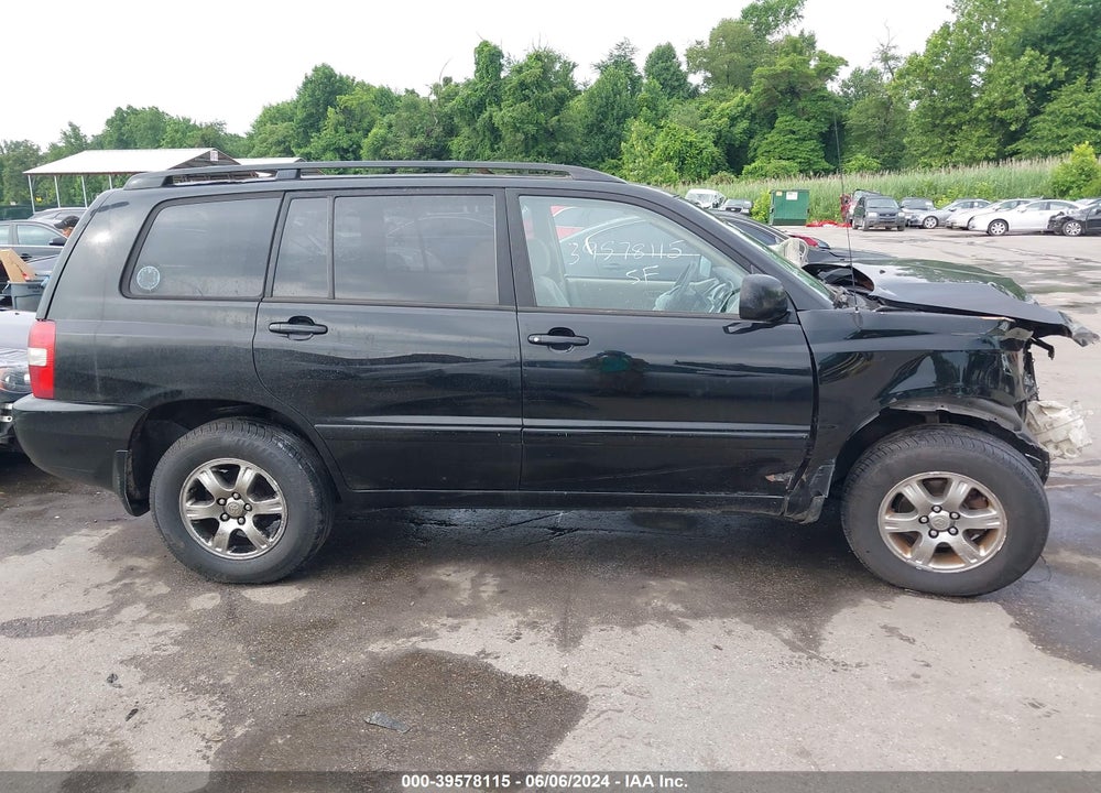 2005 TOYOTA HIGHLANDER V6 VIN: JTEEP21A250113908