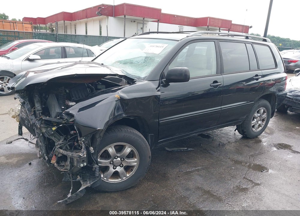 2005 TOYOTA HIGHLANDER V6 VIN: JTEEP21A250113908