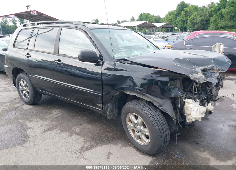 2005 TOYOTA HIGHLANDER V6 VIN: JTEEP21A250113908