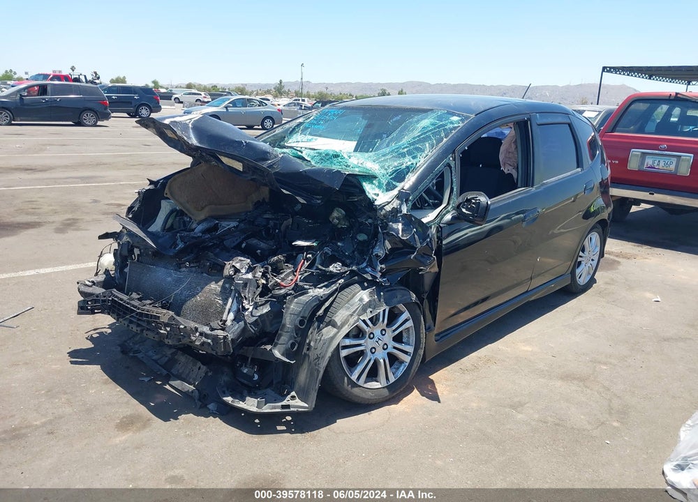 2009 HONDA FIT SPORT VIN: JHMGE88499S027669