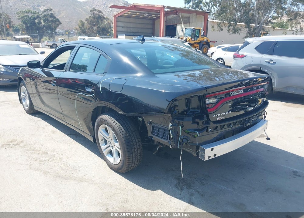 2023 DODGE CHARGER SXT VIN: 2C3CDXBG1PH672583