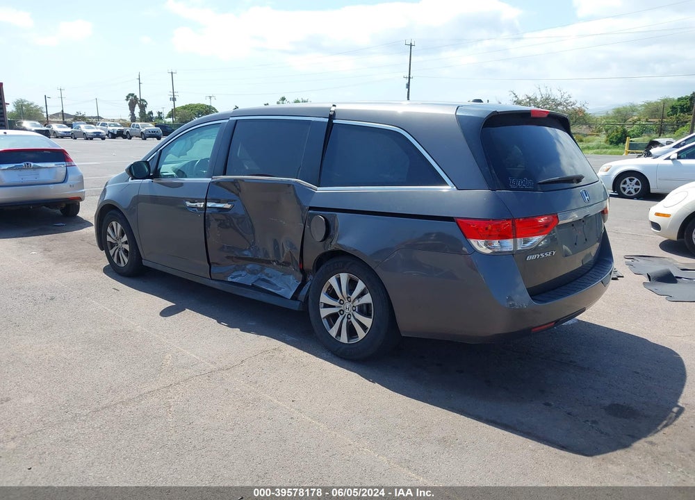 2016 HONDA ODYSSEY SE VIN: 5FNRL5H32GB145112