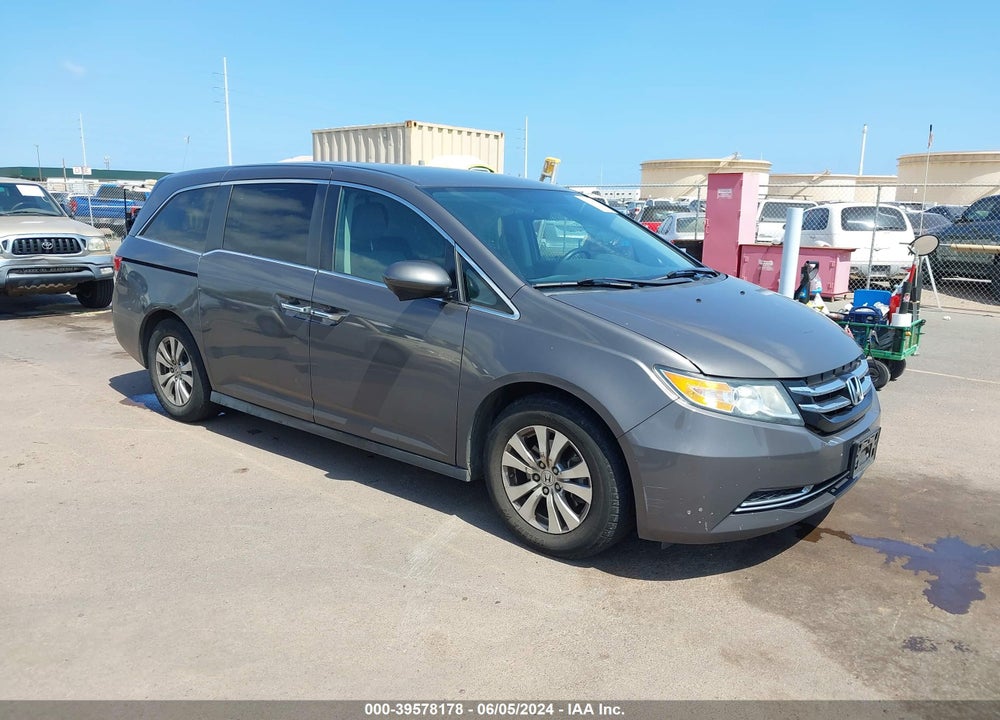 2016 HONDA ODYSSEY SE VIN: 5FNRL5H32GB145112