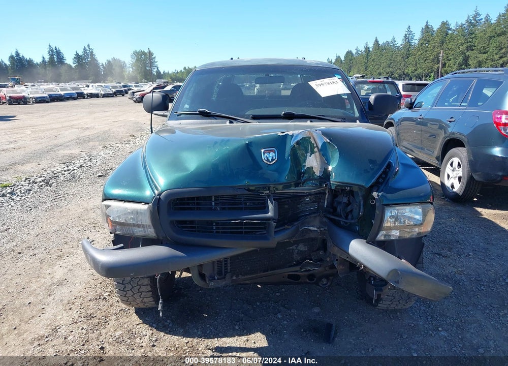 2000 DODGE DAKOTA SLT/SPORT VIN: 1B7GG22N6YS583818