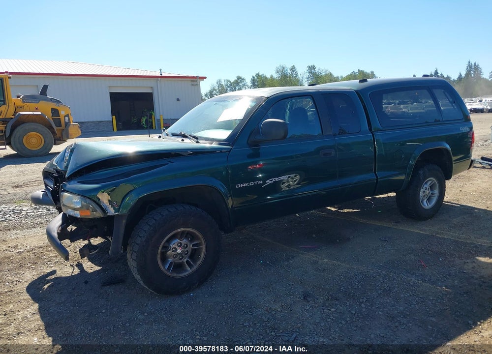 2000 DODGE DAKOTA SLT/SPORT VIN: 1B7GG22N6YS583818