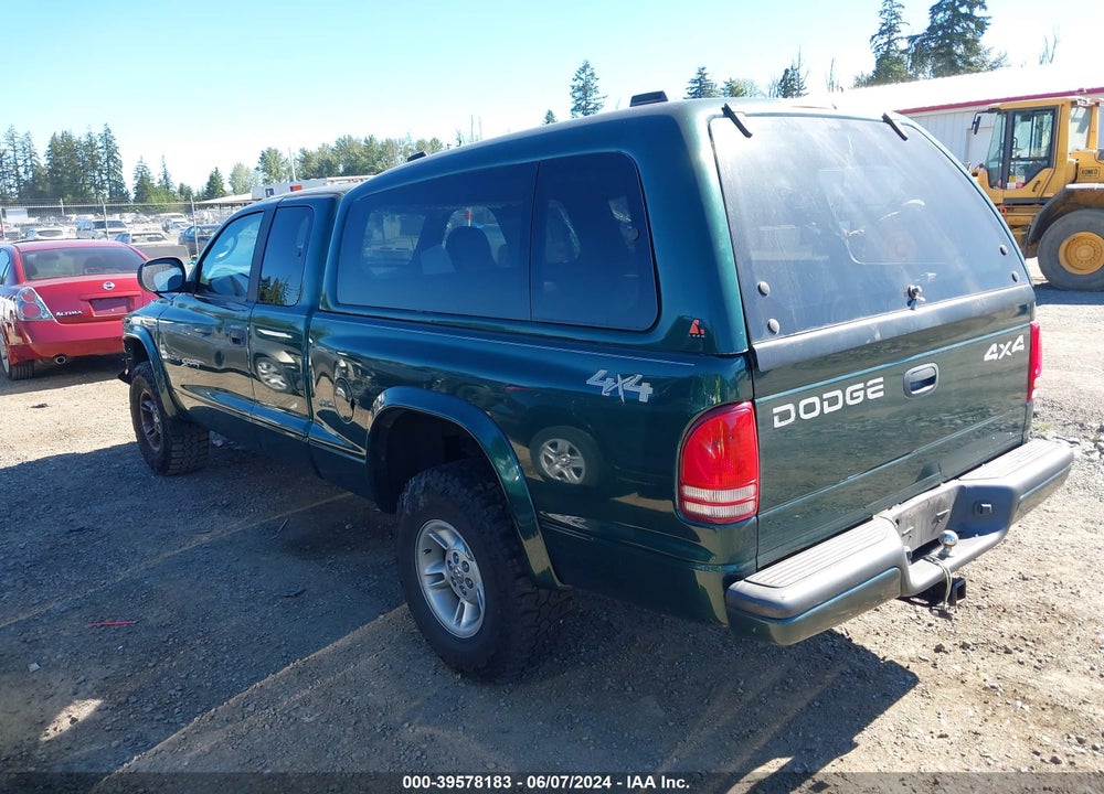 2000 DODGE DAKOTA SLT/SPORT VIN: 1B7GG22N6YS583818