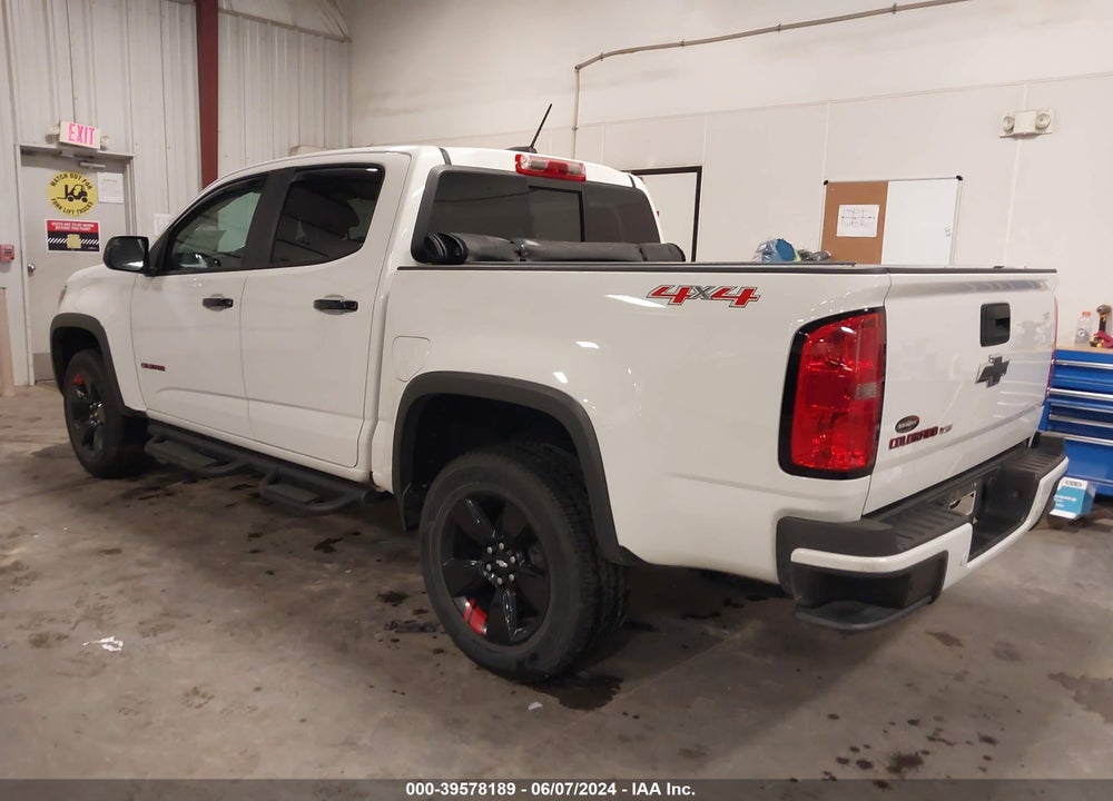 2019 CHEVROLET COLORADO LT VIN: 1GCGTCEN1K1320825