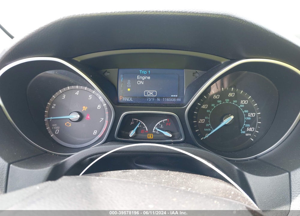 2013 FORD FOCUS SE VIN: 1FADP3F22DL261888